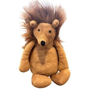 Jellycat London Retired Brown Bashful Hedgehog 12” Plush Stuffed Animal Forest